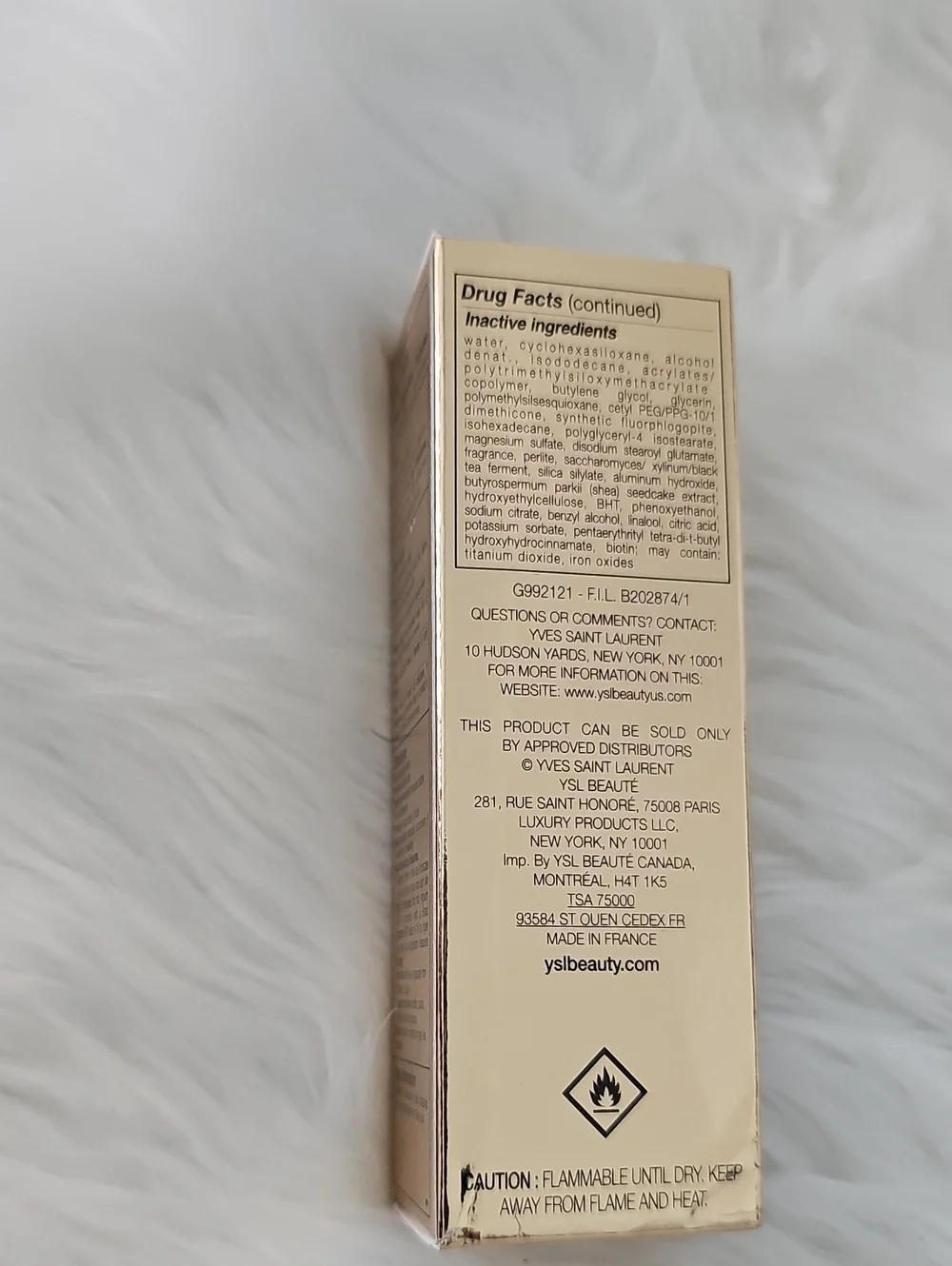 Yves Saint Laurent YSL All Hours Foundation - Warm Hazelnut